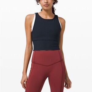 Lululemon power pivot ribbed tank top